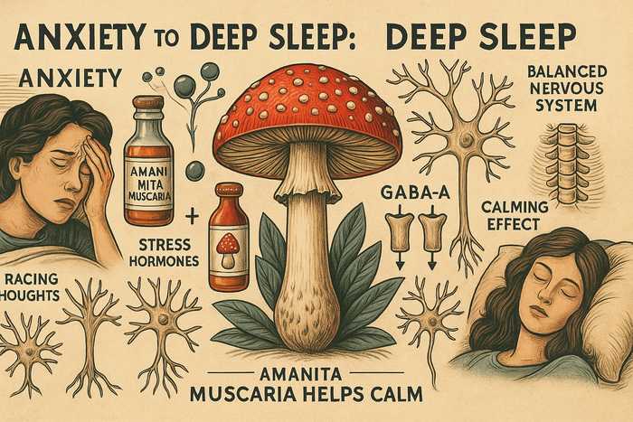 Amanita Sinir Sistemi Dengesini Doğal Destekler