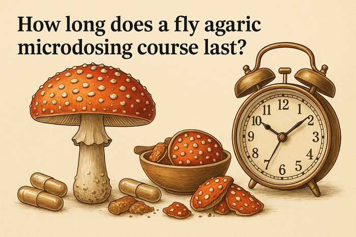 Bir sinek mantarı mikrodozlama kursu ne kadar sürer