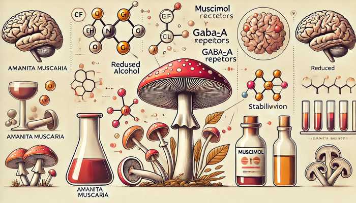 Trattamento dipendenza da alcol con muscimolo: Ricerca