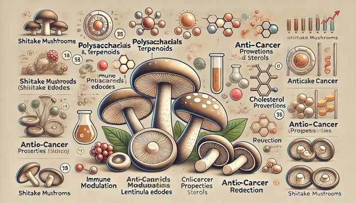 Shiitake Mushroom for Health: Benefits and Properties