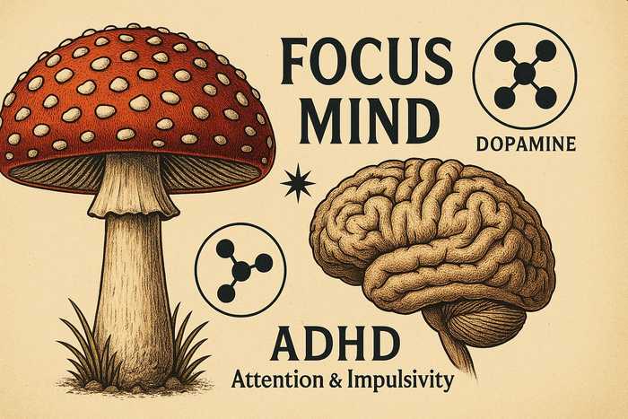 Sinek mantarı DEHB'de dikkat ve dürtüselliği nasıl etkiler?