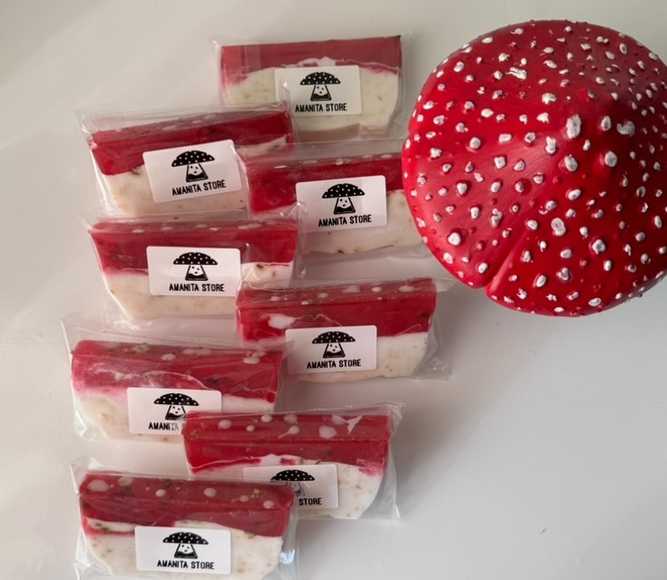 Amanita muscaria sæbe