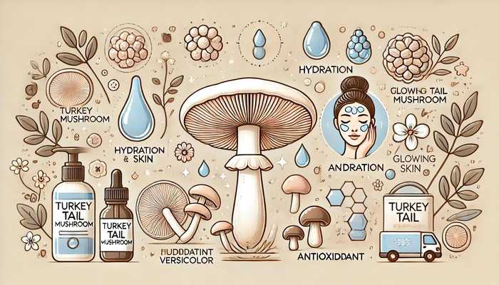 Trametes Versicolor takes care of your skin