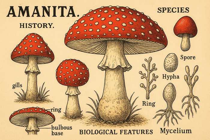 Amanita Nedir: Tarih, Türler ve Biyoloji