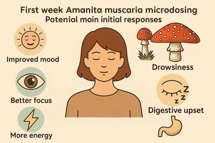 How Body Reacts First Week of Fly Agaric Microdosing