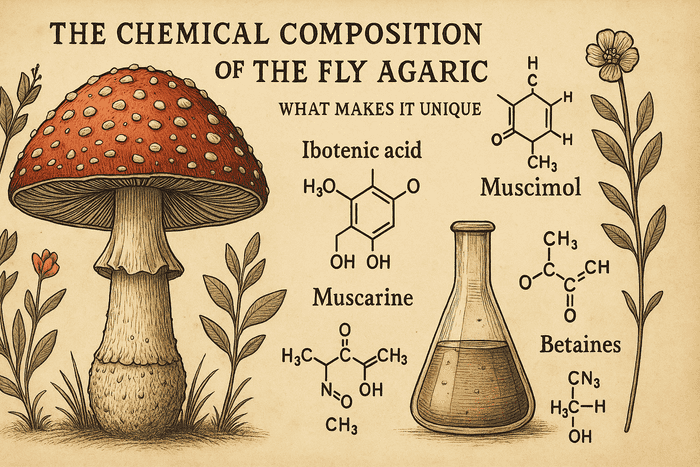 Composizione chimica agarico muscario: Proprietà uniche