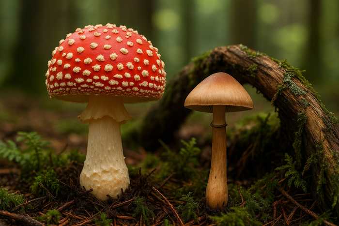 Sinek mantarı, psilosibin mantarlarından nasıl farklıdır?