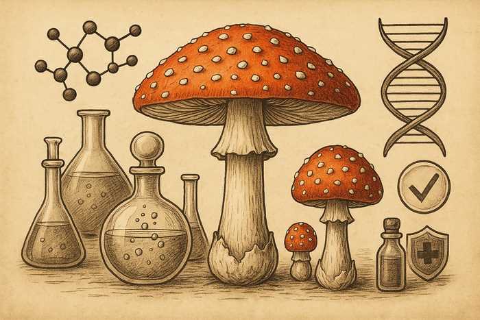Videnskab om fluesvamp: Fordele og sikkerhed