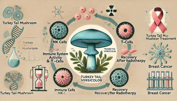 Trametes versicolor a mellrák kezelésében: új perspektívák