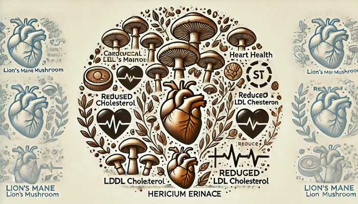 Lion's Mane: Fighting Heart Disease and Cholesterol