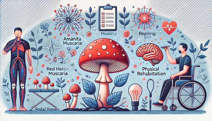 Kırmızı amanita: Felç sonrası iyileşme