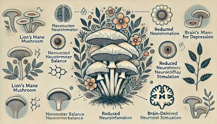 Lion's Mane mod depression: Mental sundhed naturligt