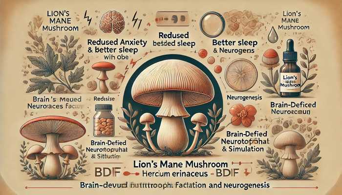Criniera di Leone migliora umore e sonno: Equilibrio mentale